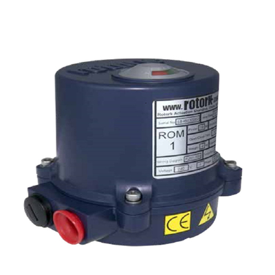 El actuador de la válvula de la gama de la ROM para la válvula de ROTORK con la válvula de control china de la marca