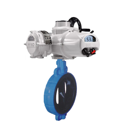 Actuador eléctrico eléctrico del índice de inteligencia IQT IQM IQTC IQC de la serie del índice de inteligencia del actuador de ROTORK con la válvula de mariposa china de la marca