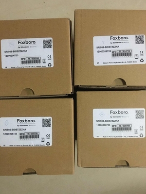 Válvula de control china de la marca con el posicionador de la válvula de FOXBORO SRI990 y el actuador de la válvula neumática
