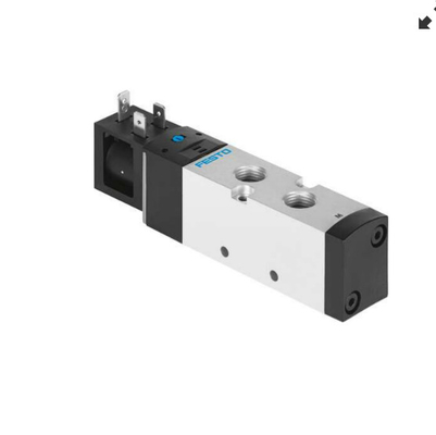 Válvula de control china con el actuador neumático y Asco 8210G y válvula electromagnética de Festo VUVS-L30