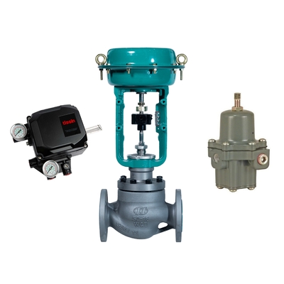 Tissints805 Smart con la válvula de control elegante de Chuanyi del posicionador de la válvula Tissints805 y la válvula manorreductora de Fisher67cfr