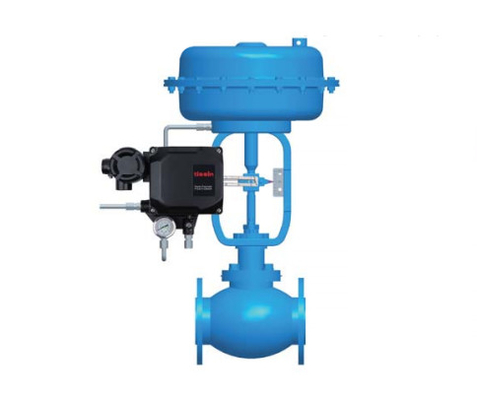 Válvula manorreductora de Tissin TS600R E-P Positioner With Chinese Chuan Yi Control Valve And Fisher 67CFR