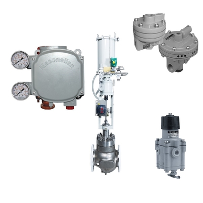 Regulador del filtro del aumentador de presión de volumen del posicionador BR200 BR400 de la válvula de Masoneilan SVI1000 78-40 para el control neumático Valve-2