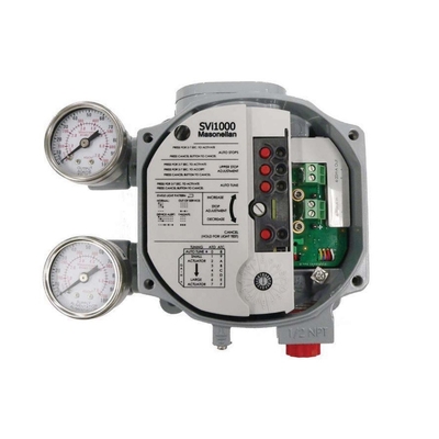 Válvula de control de flujo con el posicionador Fisher de la válvula de las RRPP de Masoneilan SVI1000G IM 2625 filtro regulator-2 del aumentador de presión de volumen 67CFR