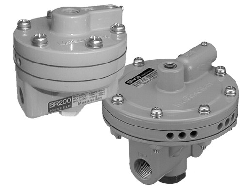 La válvula PositionerFisher 67CFR de Masoneilan SVI3-21111212 filtra el aumentador de presión de volumen del regulador BR400 para la válvula de control neumático