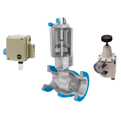 La válvula de Mokveld HIPPS con el posicionador Samson3701 y KOSO PRF300 filtran la válvula manorreductora