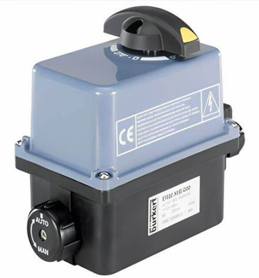 Actuador rotatorio eléctrico Burkert 8804 con válvula de bola de 2/2 vías para solución de válvula de control