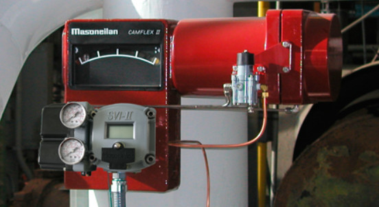 Actuador de acero inoxidable de la válvula y vávula de bola avanzados con el posicionador de la válvula de Masoneilan SVI2