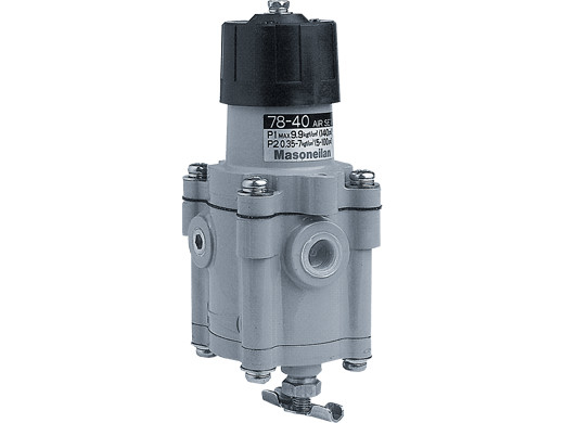Flujo Masoneilan 78-40 con Samson 3730-3 posicionador de válvula y válvula de control regulador de filtro Fisher 2625