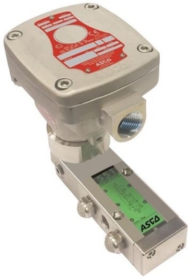 Posicionador de la válvula de Flowserve 3200MD con el regulador del filtro de la válvula de control de flujo y de la válvula electromagnética 67CFR de ASCO 551