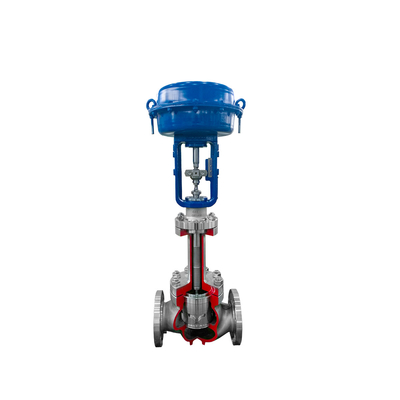 Válvula de control de flujo con el regulador del filtro de la válvula electromagnética 67CFR del posicionador ASCO 551 de la válvula de Flowserve 3200MD