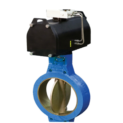 Válvula de mariposa Piedra clave Figura 990 y válvula de control para patines chinos