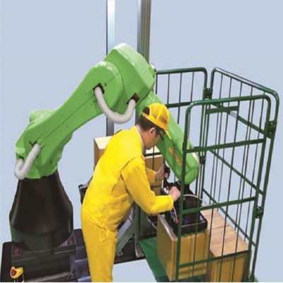 Brazo chino del robot de Fanuc CR-4iA 6 AXIS con la plataforma de la manipulación del agarrador y de materiales del finger de Onrobot 2