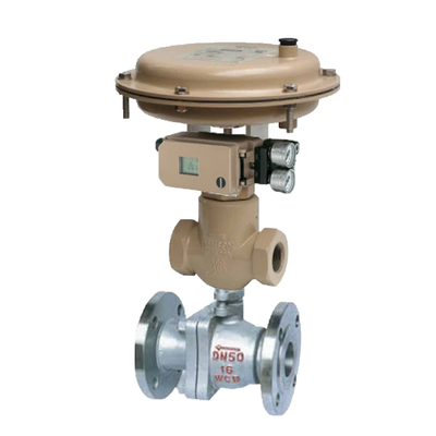 Válvula de control neumática china con posicionador de válvula Smart Samson de alta temperatura 3730-31000