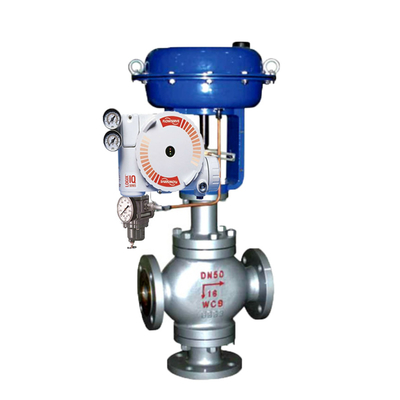 Válvula de globo de Wuzhong con el regulador del filtro de Fisher 67CFR del posicionador de la válvula de Flowserve 3200MD