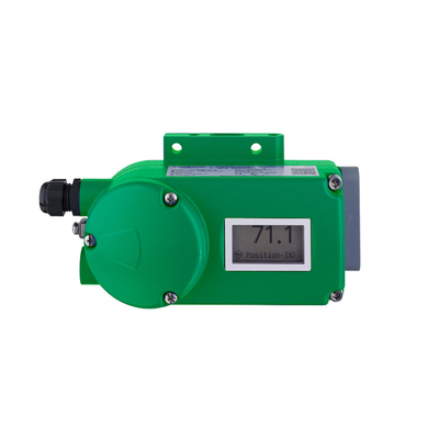 Válvula de control de marca china con posicionador de válvula FOXBORO SRD998 y actuador de válvula neumática