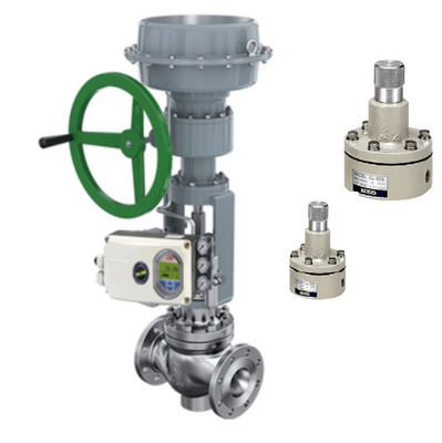 Válvula neumática con el proveedor elegante de la acción del posicionador de ABB EDP300 TZIDC-100 TZIDC-200