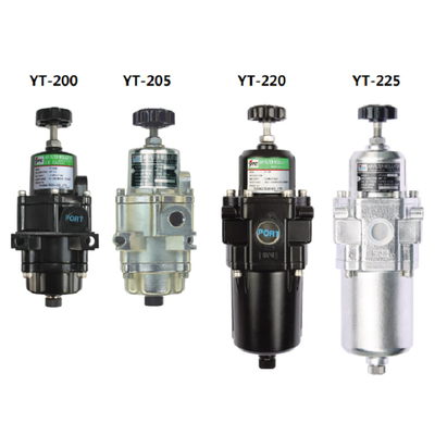 Válvula de control neumático con el regulador del filtro de aire de ROTORK YTC YT-200 YT-205 YT-220 YT-225 para la válvula