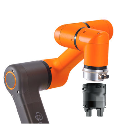 Brazo robótico industrial 6 AXIS del cobot del eje del brazo 6 del robot de Hanwha HCR-3 con el agarrador del regulador del brazo del robot y del finger del ADO 2