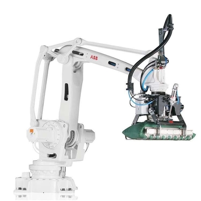 Brazo robótico de 4 ejes ABB IRB 460-110/2.4 con agarre robótico CNGBS para robot de paletización automática