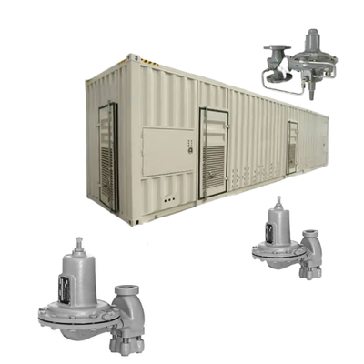 Regulador de gas de baja presión y tensión de la serie 630 para dispositivos portátiles de combustible y paquetes montados en patines
