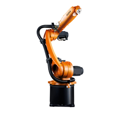 Kuka Robot Arm KR10 R1420 con posicionador CNGBS como estación de trabajo de soldadura