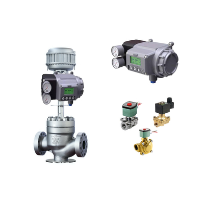 Válvula de control de baja temperatura con posicionador de válvula digital Masoneilan SVI3 y válvulas solenoides de dos vías EMERSON ASCO210