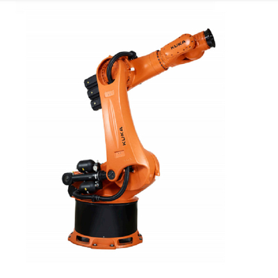 KUKA KR 240 R3330 Robot de paletización con rieles de guía lineal CNGBS como carga útil automática de la máquina 240kg Brazo robótico