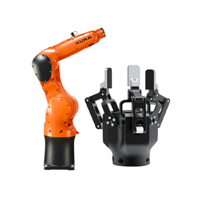 Kuka brazo robótico industrial 6 eje KR 6 R700 con agarre robótico CNGBS para robot de manipulación automática