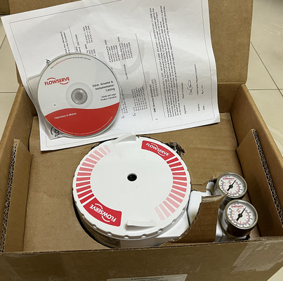 China's y Masoneilan Control Valve con Flowserve 3200MD posicionador digital HART y Fisher 67CFR regulador de filtro