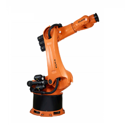 KUKA KR 360 R2830 Carga útil del brazo robótico 360 kg con línea de montaje CNGBS para el montaje del motor como máquina de recoger y colocar