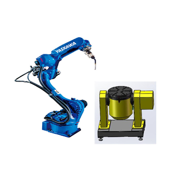 YASKAWA Robot AR1440 con 1440MM alcance como 6 Ejes Brazo Robótico con CNGBS Robot posicionador para la máquina de soldadura
