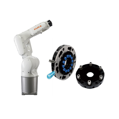 6 Ejes Kuka Brazo robótico KR 10 R1100-2 con cambio rápido de robot CNGBS para robot de manejo automatizado