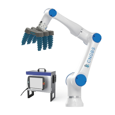 Máquina de recogida y colocación de marca china de seis dedos paralelo de agarre blando robot cobot CNGBS-G15 con 6 ejes y carga útil de 15 kg