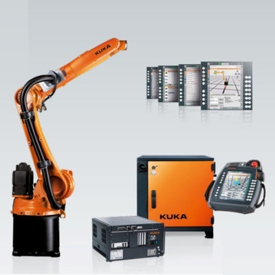 Mano robótica Kuka 6 Ejes KR 10 R1420 Con CNGBS Robot Guía Rail para el manejo de robots industriales