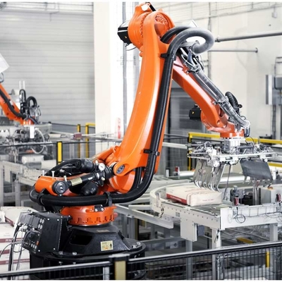 Mano robótica Kuka 6 Ejes KR 10 R1420 Con CNGBS Robot Guía Rail para el manejo de robots industriales