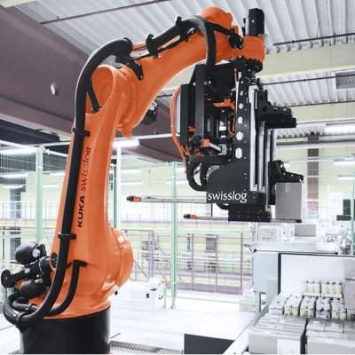 Mano robótica Kuka 6 Ejes KR 10 R1420 Con CNGBS Robot Guía Rail para el manejo de robots industriales