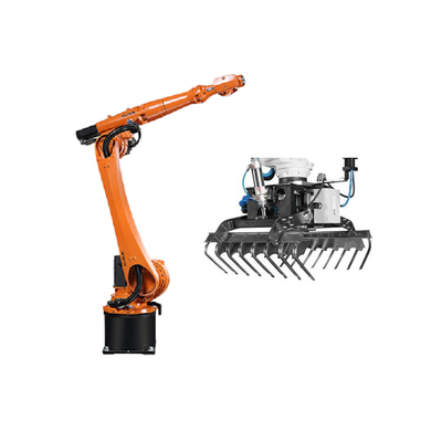 Kuka Manejo del brazo robótico 6 Ejes KR 16 R1610 con agarre robótico CNGBS como robot industrial