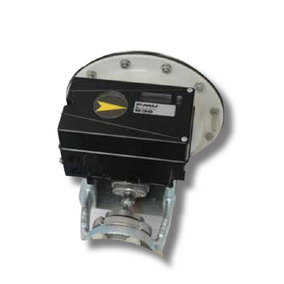 Válvula de control de marca china con posicionador de servicio de flujo PMV D30 posicionador de válvula digital neumático digital y asco soleno