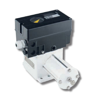 Válvula de control de marca china con posicionador de servicio de flujo PMV D30 posicionador de válvula digital neumático digital y asco soleno