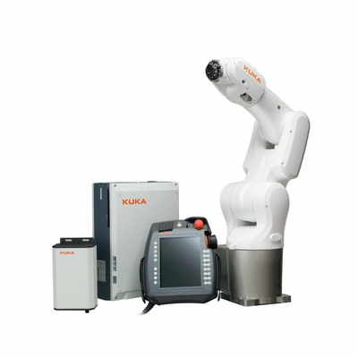KUKA Cobot KR 4 R600 para el manejo con un agarre onrobot como máquina de recogida y colocación