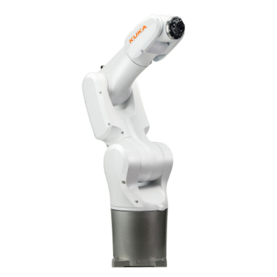KUKA Cobot KR 4 R600 para el manejo con un agarre onrobot como máquina de recogida y colocación