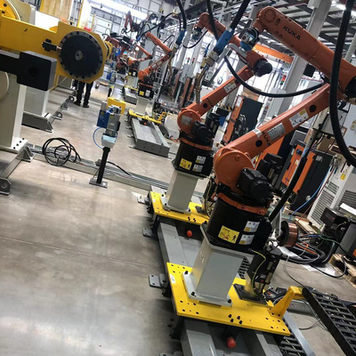 Esquinas robóticas con carga útil de 2500 kg y alcance de 3200 mm con robot ABB y otros robots como guía