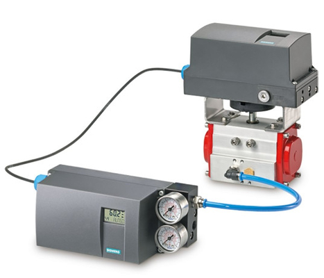 Posicionador neumático del electro de aluminio del recinto de Siemens SIPART PS2 para la válvula de control de flujo