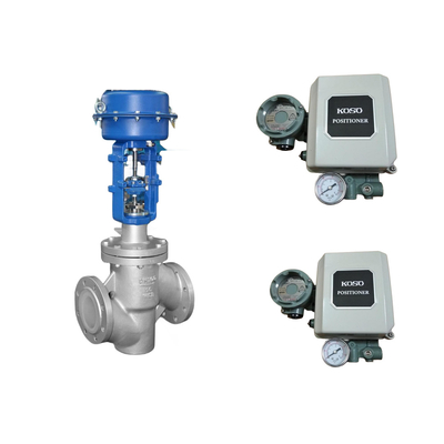Las válvulas de control neumático de alta calidad de China con el posicionador electro-pneumático KOSO EP800