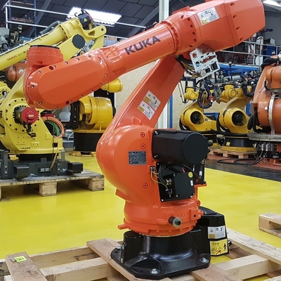 KUKA Robot KR 70 R2100 De 6 Manipulador de Aixs con CNGBS Robot Gripper para la máquina de recogida y colocación