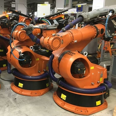 6 Ejes brazo robótico de soldadura Kuka KR 210 R2700-2 con posicionador de soldadura CNGBS para el robot de soldadura