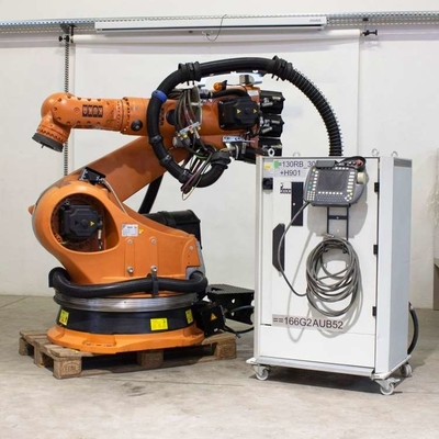 6 Ejes brazo robótico de soldadura Kuka KR 210 R2700-2 con posicionador de soldadura CNGBS para el robot de soldadura