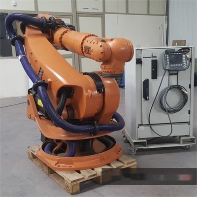 6 Ejes brazo robótico de soldadura Kuka KR 210 R2700-2 con posicionador de soldadura CNGBS para el robot de soldadura