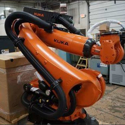 6 Ejes brazo robótico de soldadura Kuka KR 210 R2700-2 con posicionador de soldadura CNGBS para el robot de soldadura